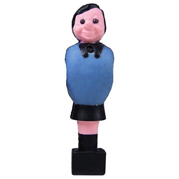 Voetbalpop Garlando blauw voor 16 mm stang