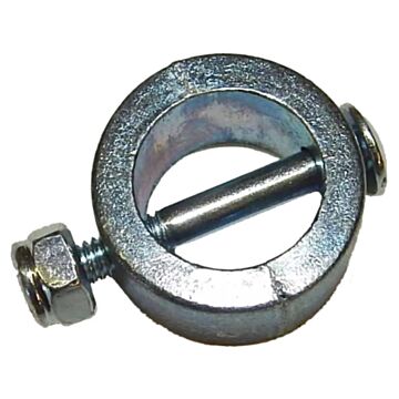 Metalen stopring 16 mm incl. bout en moer