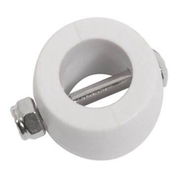 Kunststof stopring 16 mm incl. bout en moer