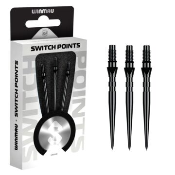 Winmau Switch Points Black Groove