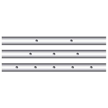 16 mm Voetbalstang hol premium