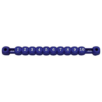 Voetbaltafel Scoreteller Blauw met cijfers