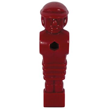 Voetbalpop rood voor 16 mm stang