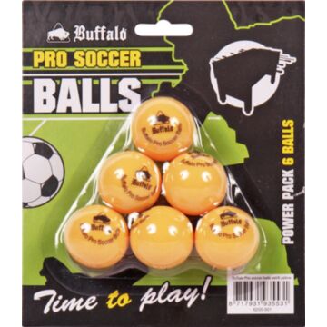 Buffalo Pro Soccer Balls Oranje blister 6