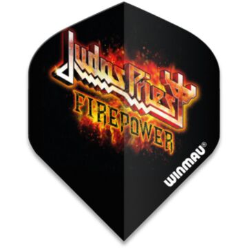Winmau Rock Legends flight Judas Priest Flaming Logo