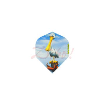 Amazon Cartoon Pelican flight