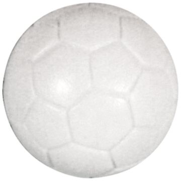 Voetbal met profiel wit 35 mm