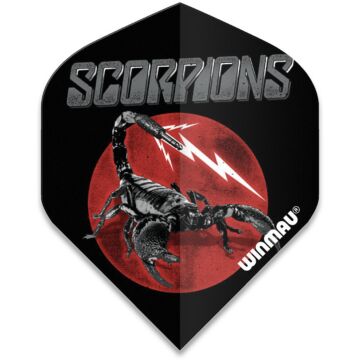 Winmau Rock Legends flight Scorpions Winmau Rock Legends flight Scorpions