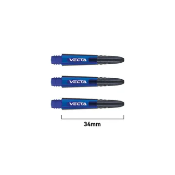 Winmau Vecta shafts-Short-Blauw