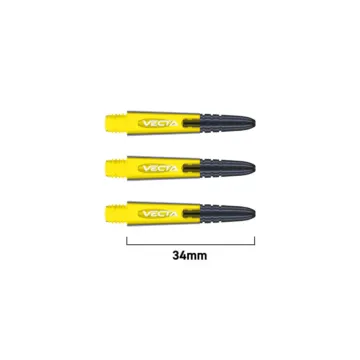 Winmau Vecta shafts-Short-Geel