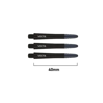 Winmau Vecta shafts-Medium-Zwart