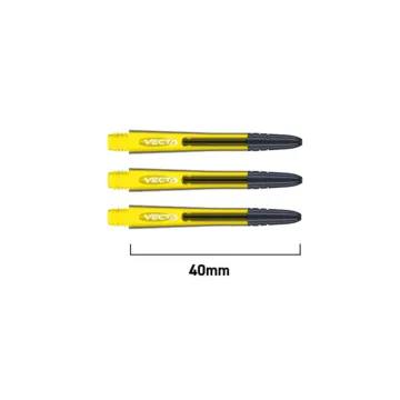 Winmau Vecta shafts-Medium-Geel