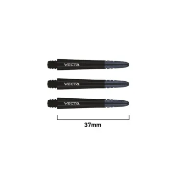 Winmau Vecta shafts-Intermediate-Zwart
