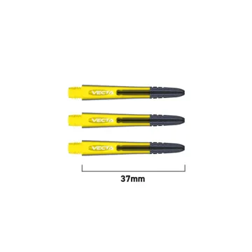 Winmau Vecta shafts-Intermediate-Geel