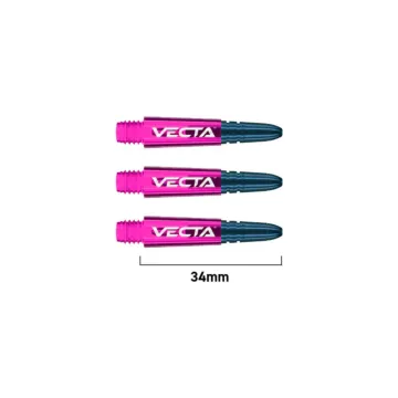 Winmau Vecta shafts-Short-Roze