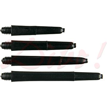 Nylon shaft Zwart