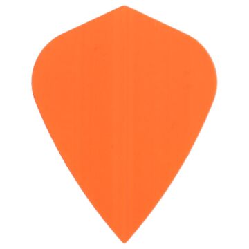 Poly Fluor kite orange flight Poly Fluor kite orange flight