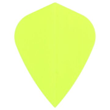 Poly Fluor kite yellow flight Poly Fluor kite yellow flight