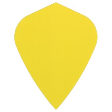 Poly Plain kite yellow flight