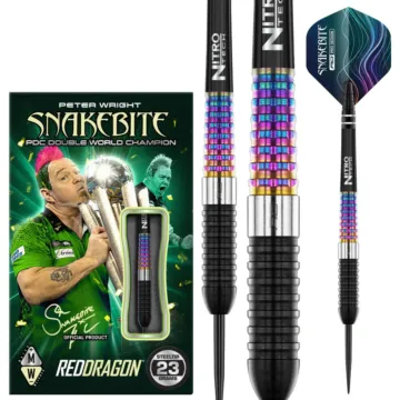 Red Dragon Peter Wright Corra Darts 90%