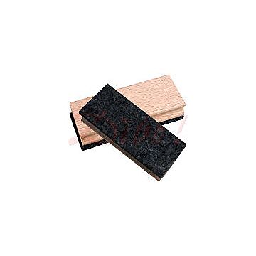 Bordwisser hout met grijs vilt darts