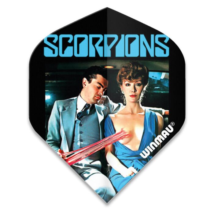 Winmau Rock Legends flight Scorpions Love Drive