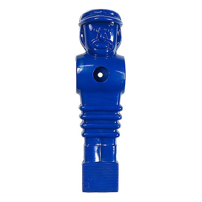Voetbalpop blauw voor 16 mm stang Voetbalpop blauw voor 16 mm stang