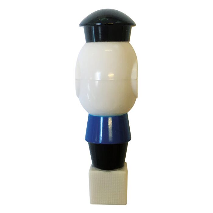 Buffalo Voetbalpop blauw-wit voor 16 mm stang Buffalo Voetbalpop blauw-wit voor 16 mm stang