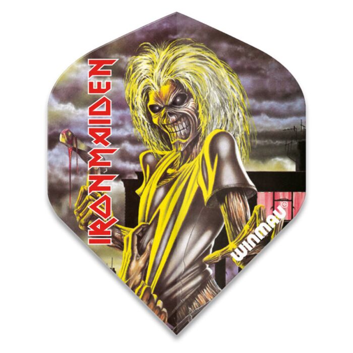 Winmau Rock Legends flight Iron Maiden Killers Winmau Rock Legends flight Iron Maiden Killers