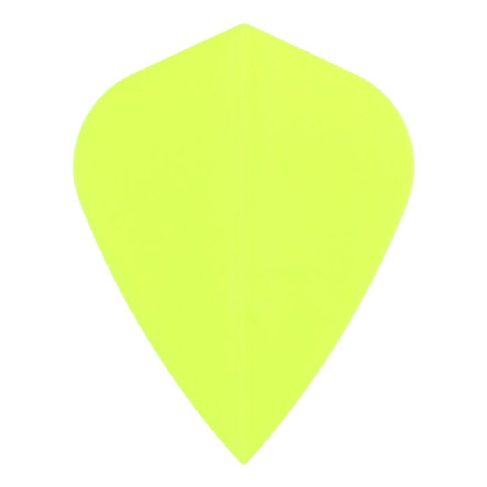 Poly Fluor kite yellow flight Poly Fluor kite yellow flight