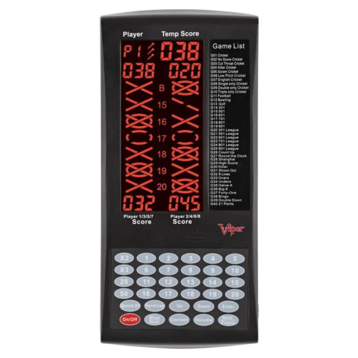 Viper ProScore Electronic Dart Scorer Viper ProScore Electronic Dart Scorer