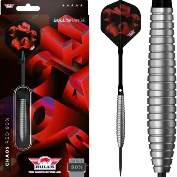 Bull's Chaos Red 90% darts op=op