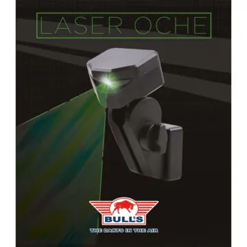 Bull's Green Laser Oche