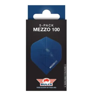 Bull's Mezzo Blauw No.2 Flights | 5-Pack
